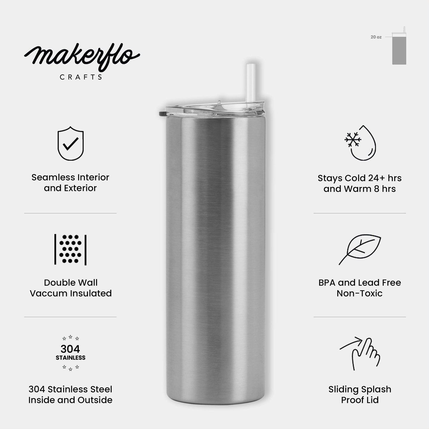 20oz Skinny Tumbler