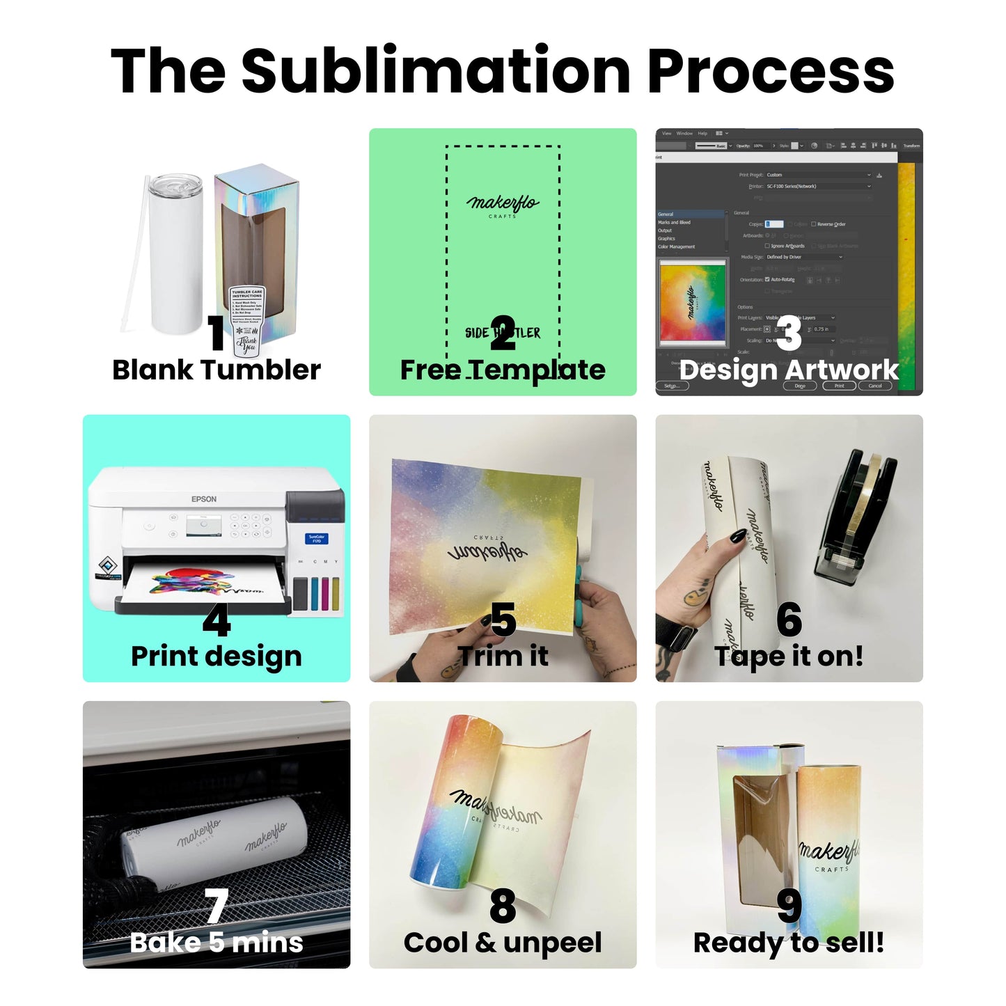 20 oz slim sublimation glass