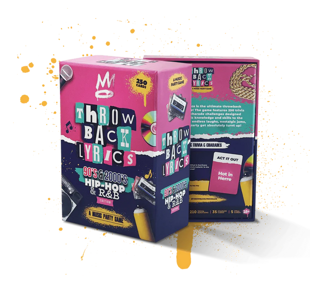 Throwback Lyrics: Juego de Fiesta de Hip-Hop y R&B de los 90 y 2000