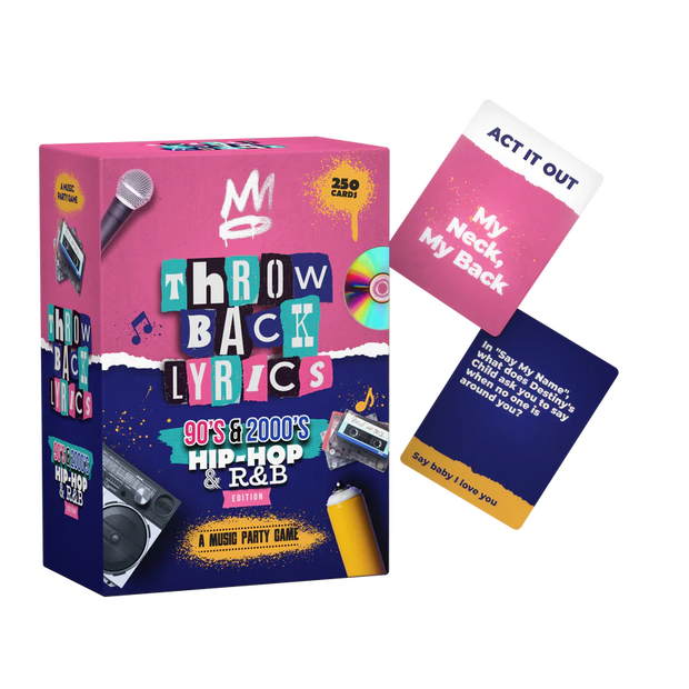 Throwback Lyrics: Juego de Fiesta de Hip-Hop y R&B de los 90 y 2000