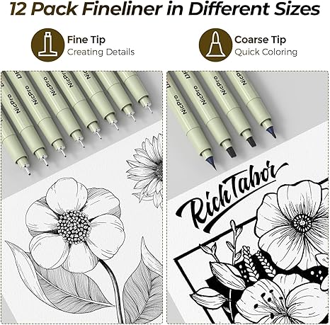 Kit de Dessin Artistique de 58 Pièces avec Étui en Cuir