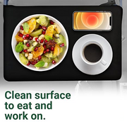 Cubierta de Bandeja para Avión con Bolsillos – Organiza tu espacio de vuelo con estilo