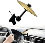 Mini Platillo de Batería para Coche | Accesorio Divertido para Rejilla de Aire