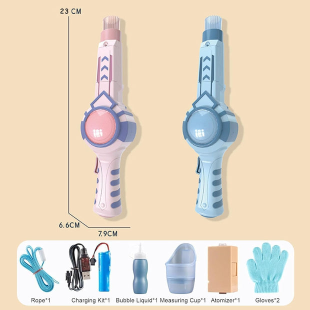 Varita Mágica de Burbujas con Efecto Humo y Luces – Diversión Brillante para Niños