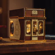 Mini Escena de Tren – Cabina de los Años 40 con Movimiento y Luces