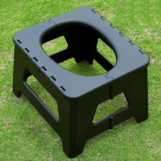 Toilette de Camping Portable – Compacte, Hygiénique et Prête pour l’Aventure