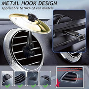 Mini Platillo de Batería para Coche | Accesorio Divertido para Rejilla de Aire