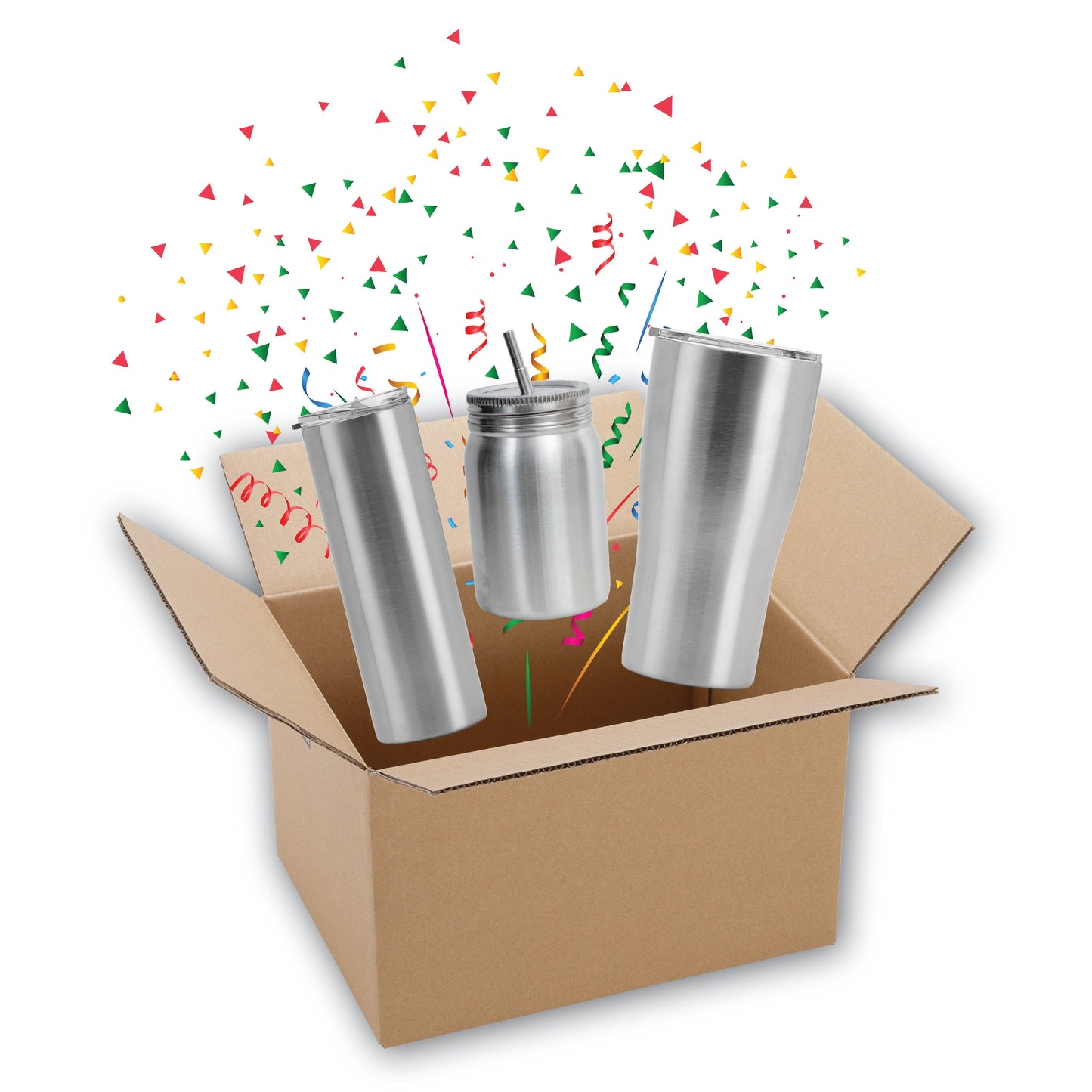 Stainless Steel Tumbler Bundle