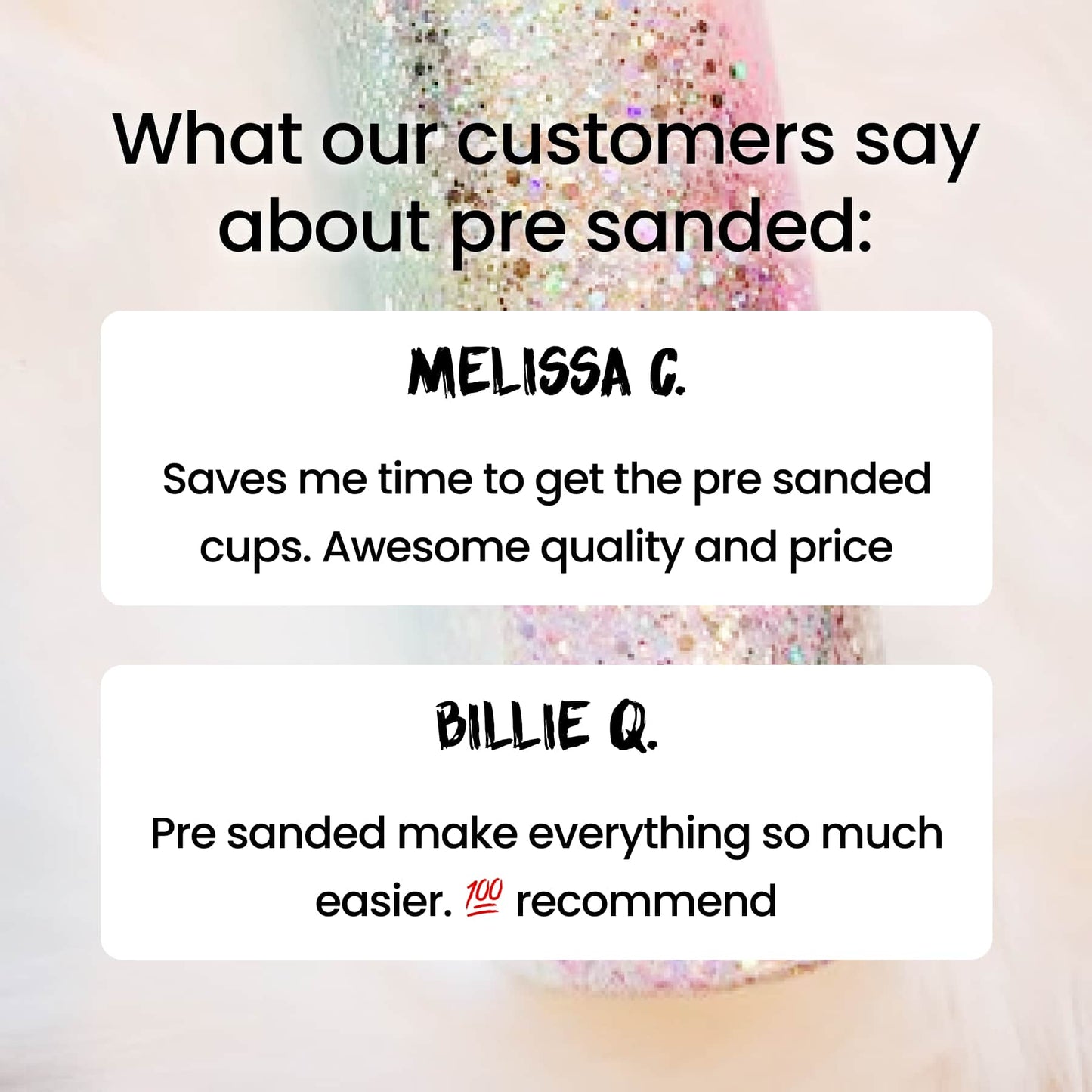 Pre-Sanded 20oz Skinny Tumbler